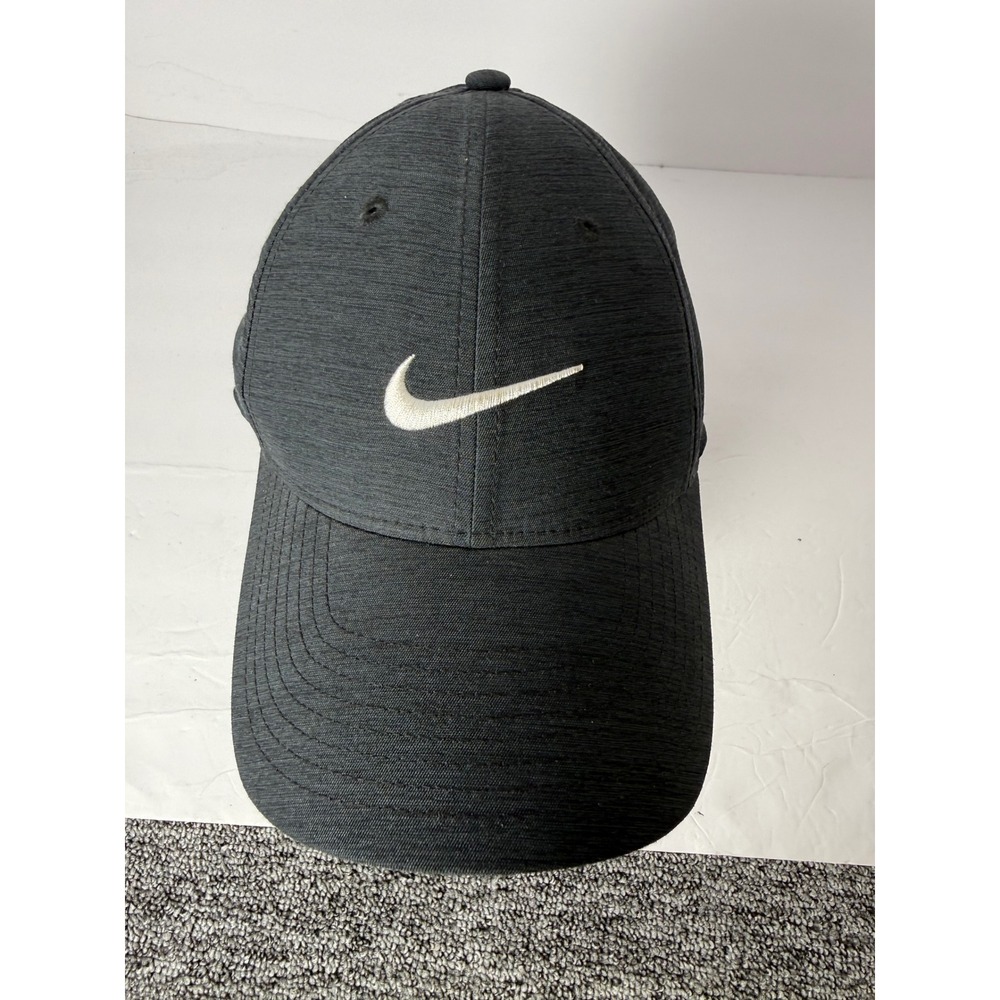 Nike Golf Legacy91 Dri-FIT Hat Charcoal Grey Heather Adjustable Swoosh Cap